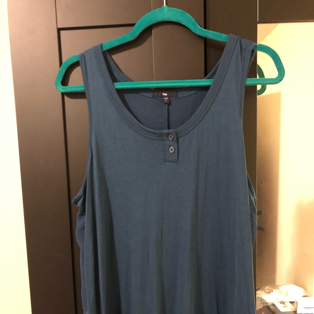 Sheer Back Tank Top